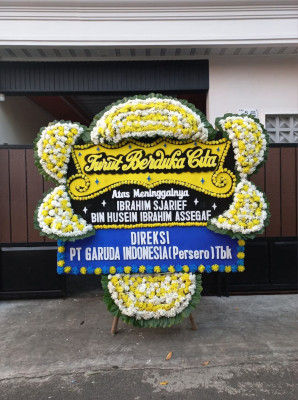 Papan Bunga Duka di Banyumurni